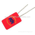 Cute customized soft pvc dog tags for pets